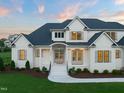 Attractive two-story home with welcoming front entrance at 1608 Legacy Ridge Ln, Wake Forest, NC 27587