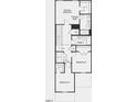 Second floor with primary bedroom, bath, and two additional bedrooms at 138 Parker Ln, Mebane, NC 27302