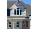 Home under construction, front detail at 11204 Old Beulah Rd, Kenly, NC 27542