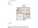 One-story Brooke floor plan with 2 beds, 2 baths, and a 2-car garage at 11816 Salers Loop, Middlesex, NC 27557
