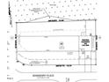 Detailed lot layout showcasing property lines, dimensions, and proposed home placement at 98 Baneberry Pl, Broadway, NC 27505