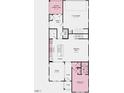 Main floor features kitchen, gathering room, and bedroom at 1252 Hardin Hill Ln, Knightdale, NC 27545