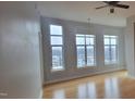 Bright living room with hardwood floors and city views at 618 N Boylan Ave # 1028, Raleigh, NC 27603