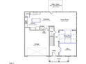 Main floor features open kitchen, Gathering room, dining area, office, and garage at 257 North Maple Walk Dr # 218, Garner, NC 27529