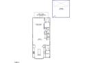 First floor plan showcasing kitchen, Gathering room, and patio at 704 Georgia'S Landing Pkwy # 15, Raleigh, NC 27603