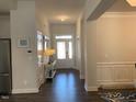 Bright and spacious entryway with hardwood floors and neutral color palette at 41 Faircox Way # 137, Garner, NC 27529