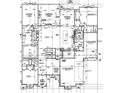 Detailed floor plan showcasing a spacious layout with multiple bedrooms, a large kitchen, and a 2-car garage at 131 Evander Way, Pittsboro, NC 27312