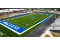 Aerial view of Clayton High School's football field at 174 Nimble Way # 222, Clayton, NC 27520