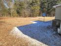 Large backyard with satellite dish and AC unit at 903 N Park Rd, Burlington, NC 27217