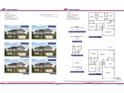 Two-story home floor plan with 3-4 bedrooms, 2.5 baths, and a two-car garage at 45 River Chapel Dr, Fuquay Varina, NC 27526