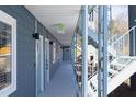Exterior hallway with access to multiple units at 1309 Hudson Ave # D11, Durham, NC 27705