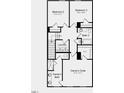 Third floor includes owner's suite, laundry, and additional bedrooms at 435 Rowe Way, Knightdale, NC 27545