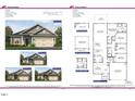 2030 sq ft floor plan, 4 bedrooms, 2 baths at 121 Northwood Dr, Fuquay Varina, NC 27526