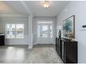 Light and airy entryway with a view to the backyard at 62 Faircox Way # 139, Garner, NC 27529