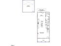 First floor plan showing kitchen, Gathering room, and garage at 712 Georgias Landing Pkwy # 13, Raleigh, NC 27603