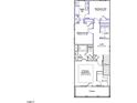 Upstairs floorplan with primary bedroom, two additional bedrooms, and a loft at 739 Georgia'S Landing Pkwy # 113, Raleigh, NC 27603