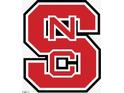 North Carolina State University Wolfpack logo on a red background at 739 Georgia'S Landing Pkwy # 113, Raleigh, NC 27603