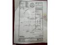Plot survey of the property, showing lot lines, dimensions, and surrounding features at 133 Walking Path Pl, Hillsborough, NC 27278