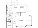 This home features a thoughtful floorplan with spacious kitchen, Gathering room and 3-bay garage at 92 Frost Meadow Way, Lillington, NC 27546