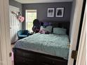 Teen bedroom features a cozy bed, colorful décor, and personal touches for a fun and inviting space at 5430 Neuse Ridge Rd, Raleigh, NC 27610