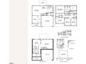 Detailed floor plan showcasing the layout, dimensions, and spatial relationships of the house at 237 Hopewell Branch Ct, Smithfield, NC 27577