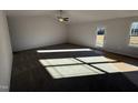 Spacious living area with access to backyard at 52 Faucette Dr, Selma, NC 27576