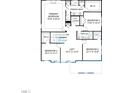 Second floor plan featuring primary bedroom, three additional bedrooms, and a loft at 3205 Armeria Dr, Apex, NC 27502