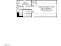 Third floor plan with large unfinished area, walk in closet and full bath at 3205 Armeria Dr, Apex, NC 27502