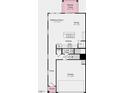 Spacious floor plan featuring a gathering room, dining area, and modern kitchen at 8701 Wardle Ct, Wake Forest, NC 27587
