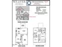 Magnolia elevation C floor plan featuring two stories, 3 bedrooms, and left-hand garage at 4166 Darroch Rd, Lillington, NC 27546