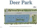 Aerial view of 5 lots available in Deer Park community at 8721 Little Deer Ln, Raleigh, NC 27613