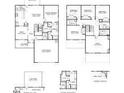 Detailed floor plan showcases the layout of the home, highlighting room sizes and overall design at 111 Southern Estates Dr, Sanford, NC 27330