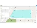 Map highlighting property boundaries and dimensions at 517 Kildaire Farm Rd, Cary, NC 27511