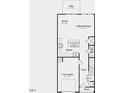 Main floor plan showcasing kitchen, dining, and gathering areas at 272 Sweetbay Tree Dr, Wendell, NC 27591