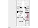 Upper floor plan featuring owner's suite, laundry, and additional bedrooms at 272 Sweetbay Tree Dr, Wendell, NC 27591