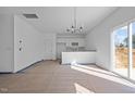 New construction kitchen with white cabinets and quartz countertops at 3689 Nc 62, Burlington, NC 27217
