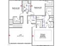 Second floor layout featuring bedrooms, bathrooms, laundry, loft, and walk-in closets at 50 Cordoba Dr, Franklinton, NC 27525