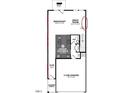 Main floor plan showcasing kitchen, great room, breakfast area, and two-car garage at 7125 Hubner Pl # 24, Cary, NC 27519