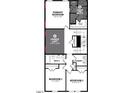 Upper floor with primary bedroom, two additional bedrooms, and two bathrooms at 7125 Hubner Pl # 24, Cary, NC 27519