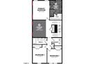 Second floor plan with a primary bedroom, loft, and two additional bedrooms at 7111 Hubner Pl # 19, Cary, NC 27519