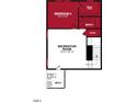 Third floor with recreation room, bedroom, and bathroom at 7119 Hubner Pl # 23, Cary, NC 27519