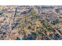 Aerial view of real estate lots outlined in yellow with lot acreage clearly identified at 250 Ellington Rd, Graham, NC 27253