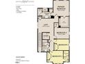 Second floor includes primary bedroom, loft, and three additional bedrooms at 4318 Emeline Ln # 20, Fuquay Varina, NC 27526