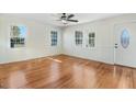 Spacious living area with hardwood floors and lots of natural light at 8179 Highway 39, Middlesex, NC 27557
