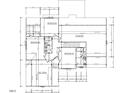 Second floor plan showing three bedrooms, two bathrooms and unfinished space at 25 Rembert Run Ct, Louisburg, NC 27549