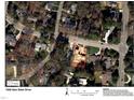 Property lot location in residential neighborhood at 1205 Glen Eden Dr, Raleigh, NC 27612