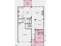 Two-story home floor plan featuring 5 bedrooms and 4 baths at 246 Tidal Pool Way, Cary, NC 27519