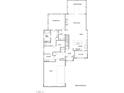 Open floor plan with owner's suite, Gathering room, kitchen, and laundry at 806 Tyrrell Rd, Raleigh, NC 27609