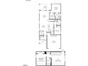 Two-story home floor plan, including 2 bedrooms and 2.5 baths at 528 Gainer Dr # 8, Raleigh, NC 27610