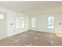 Spacious living area with ample natural light, ready for personalization and your unique design vision to come to life at 2481 Michelle Dr, Burlington, NC 27217